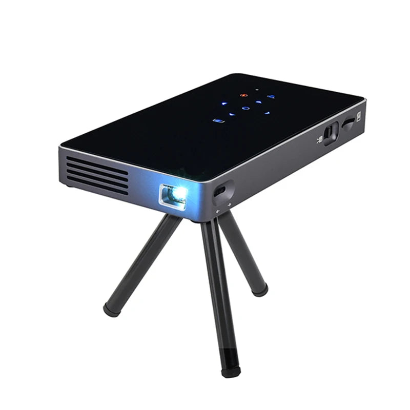 DLP P8 Pocket Portable Projector Android 7.1 Quad Core Dual Band Wifi Home Theater Mini Projector