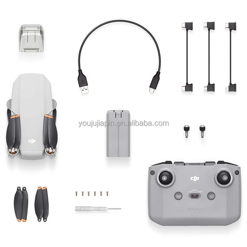 Original  Mini 2 Drone 10Km Video Transmission 31Min Flying Time 4X Zoom Camera Level 5 Wind Resistance  Mavic Mini Drone