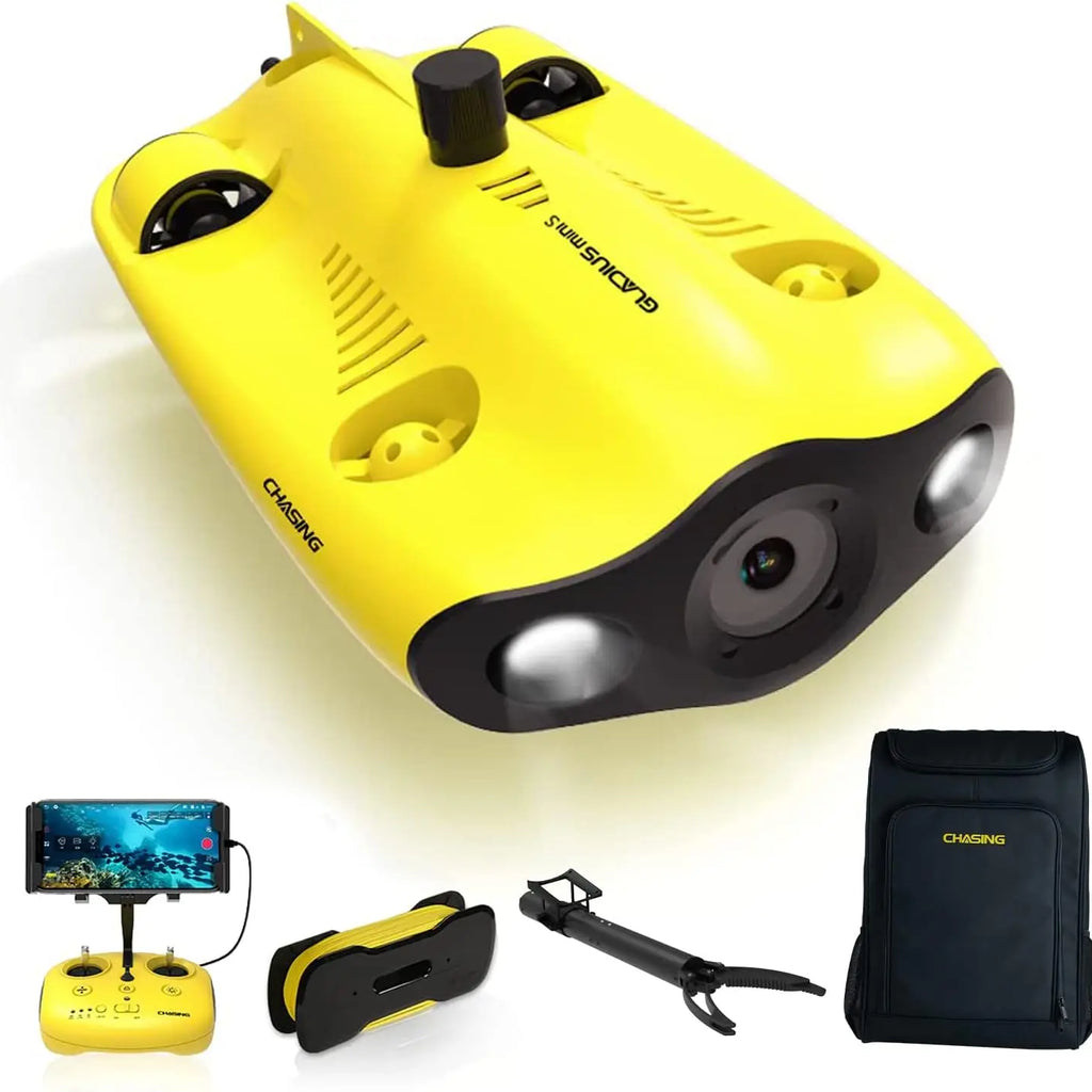 Hot Selling Chasing Gladius Mini S Upgraded Underwater Drone Diving Equipment 4K Resolution