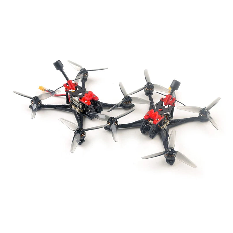 Happymodel Crux35 HD ELRS X1 Crazyf411 BLHELIS 5A Caddx Vista Nebula Nano EX1404 KV3500 4S 3.5Inch FPV Digital Freestyle Drone