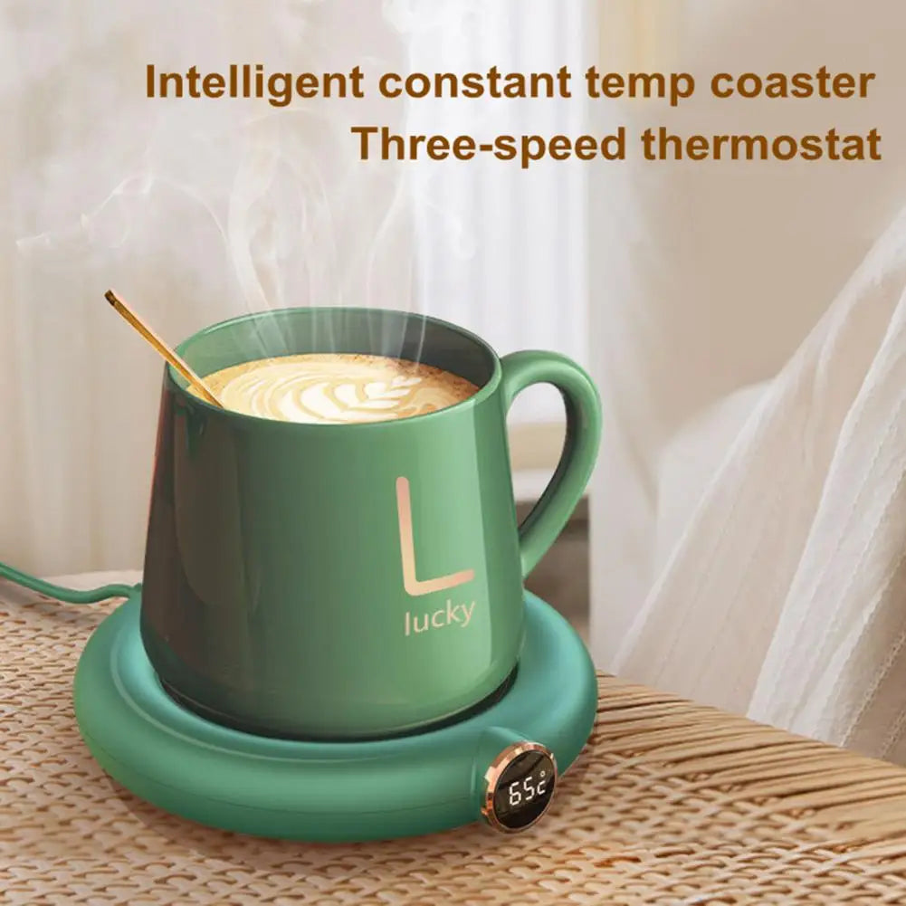 Electric Cup-Pad USB ABS Coffee Milk Mug Heater Tray Heater Coaster Practical Heating Mug Pad