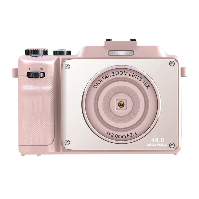 New Digital Camera Student Entry Level Micro Single High Pixel 4K High Definition Camera Travel Student Recording Retro Machine