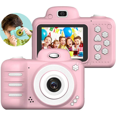 Shockproof HD Vlog Child Mini Digital Camera Educational Toys for Children Baby Video Camcorder Photo Camara Birthday Gift