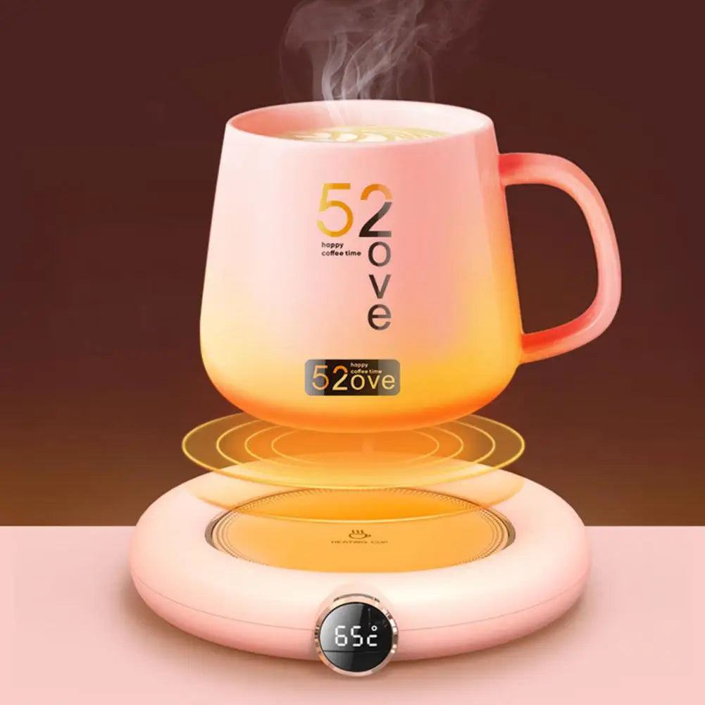 Electric Cup-Pad USB ABS Coffee Milk Mug Heater Tray Heater Coaster Practical Heating Mug Pad