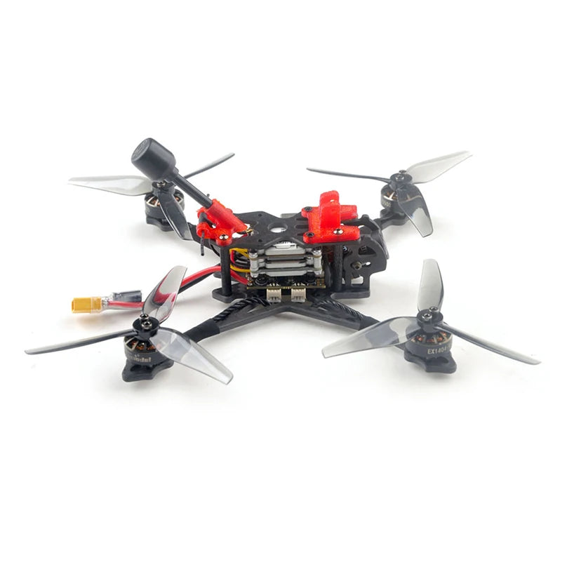 Happymodel Crux35 HD ELRS X1 Crazyf411 BLHELIS 5A Caddx Vista Nebula Nano EX1404 KV3500 4S 3.5Inch FPV Digital Freestyle Drone