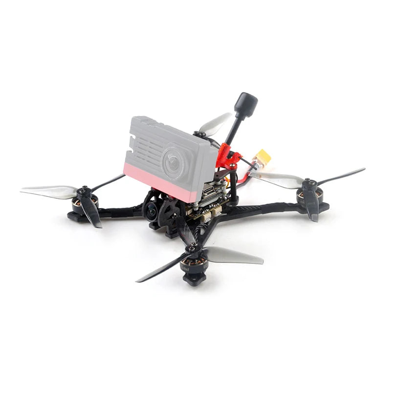 Happymodel Crux35 HD ELRS X1 Crazyf411 BLHELIS 5A Caddx Vista Nebula Nano EX1404 KV3500 4S 3.5Inch FPV Digital Freestyle Drone