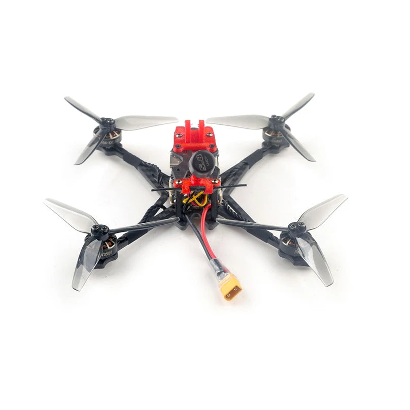 Happymodel Crux35 HD ELRS X1 Crazyf411 BLHELIS 5A Caddx Vista Nebula Nano EX1404 KV3500 4S 3.5Inch FPV Digital Freestyle Drone