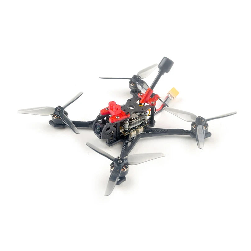 Happymodel Crux35 HD ELRS X1 Crazyf411 BLHELIS 5A Caddx Vista Nebula Nano EX1404 KV3500 4S 3.5Inch FPV Digital Freestyle Drone